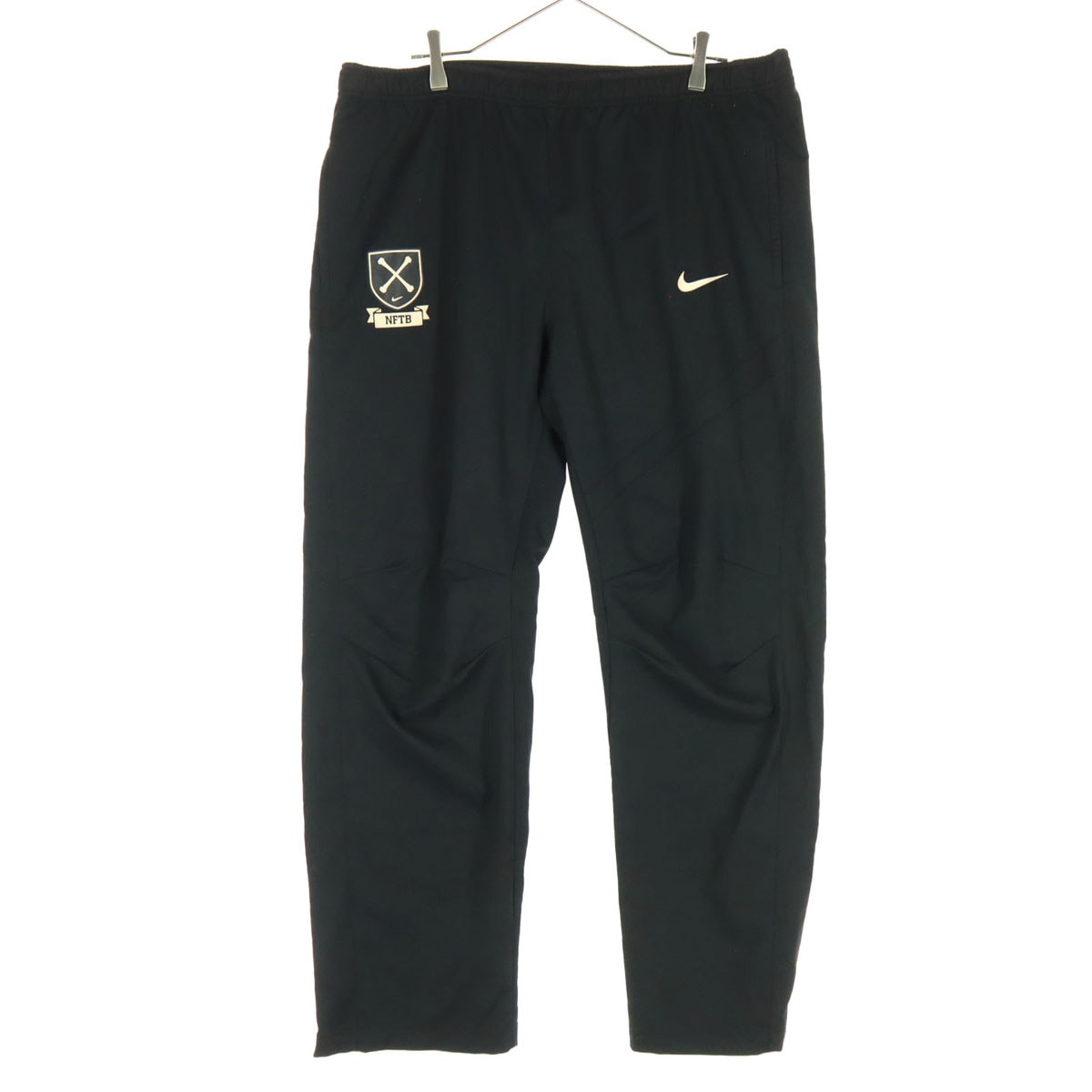 NIKE ナイキ ワンポイントロゴ ロングジャージパンツ XL ブラック