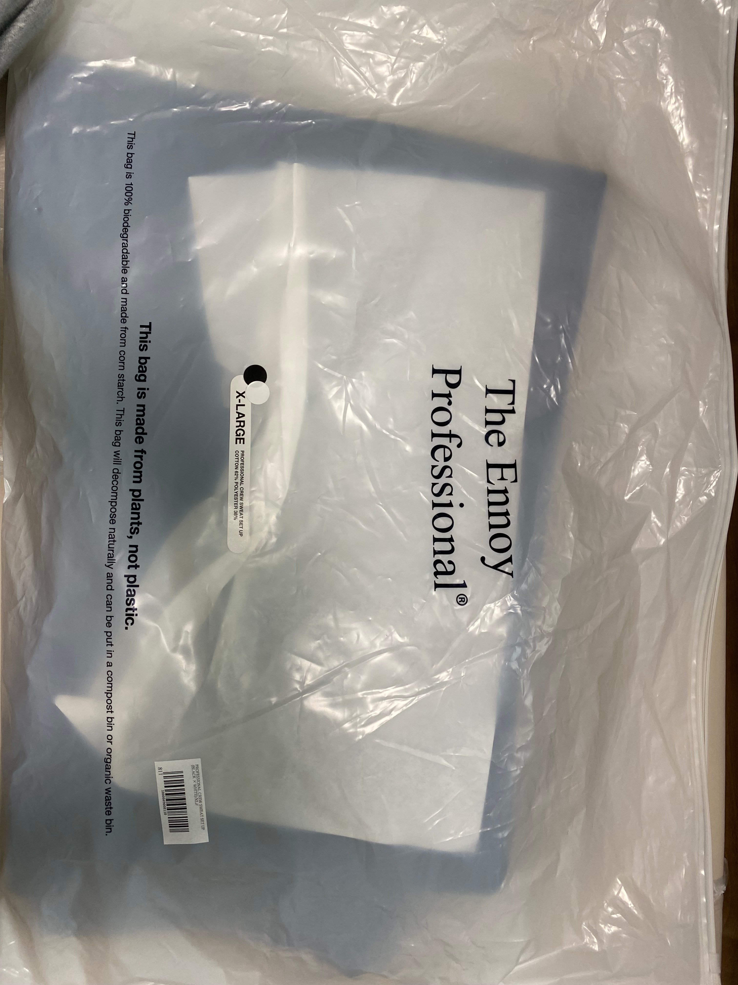 ENNOY Professional Sweat Pants "Black/White" (25SS)