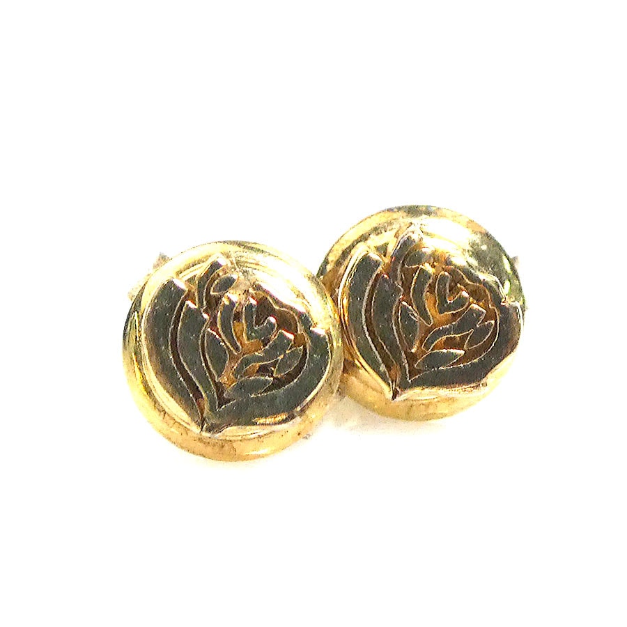 バーバリー BURBERRY ピアス シルバー925 ゴールド ユニセックス【中古】 r11425i