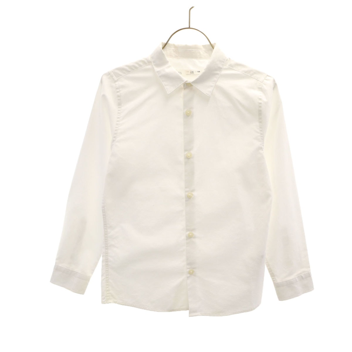 ZARA ザラ 長袖 シャツ 128 ホワイト