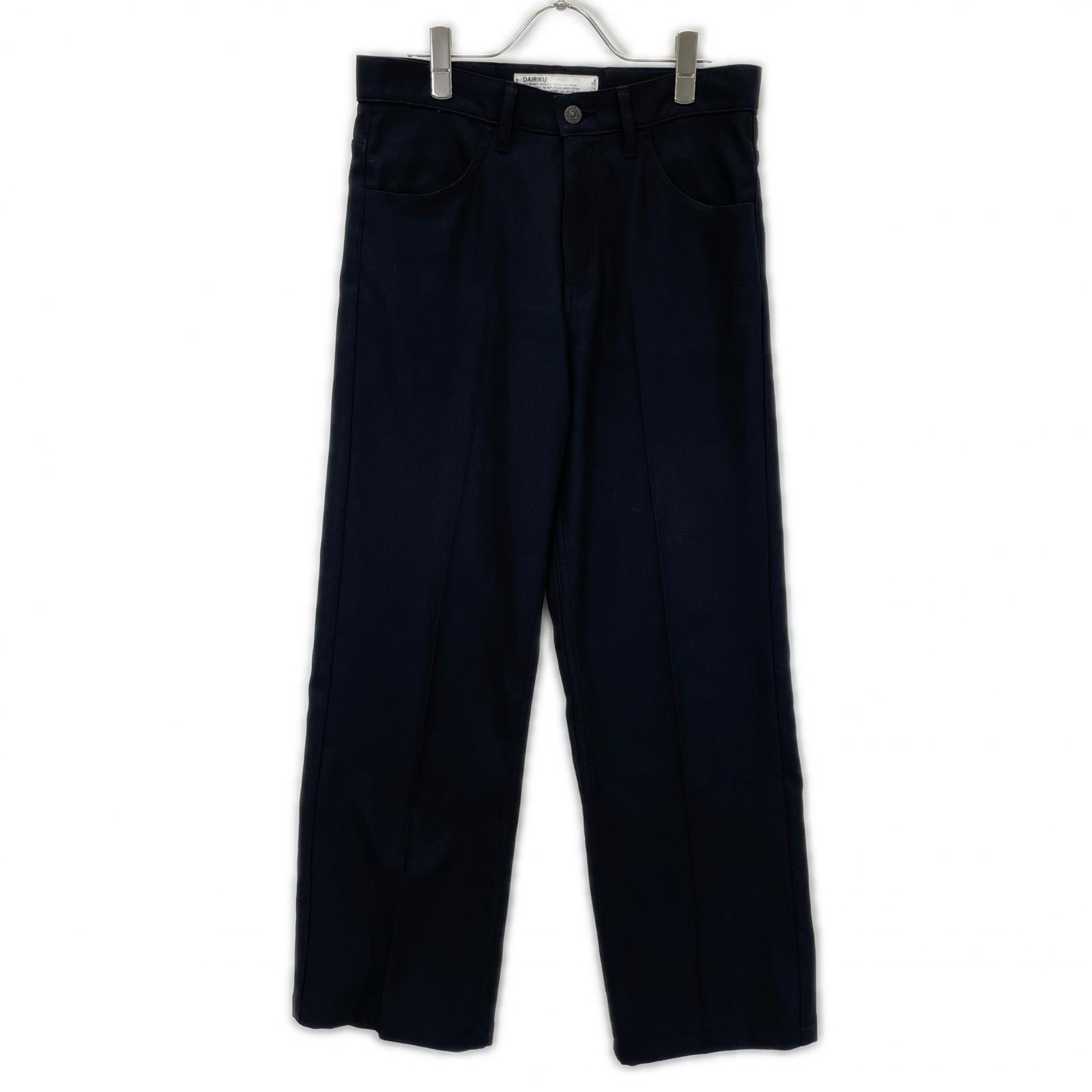 ダイリク 19AW ブラック Flaser Pressed Pants 29
