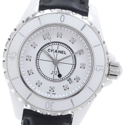 シャネル J12 H1628 レディース 【中古】
