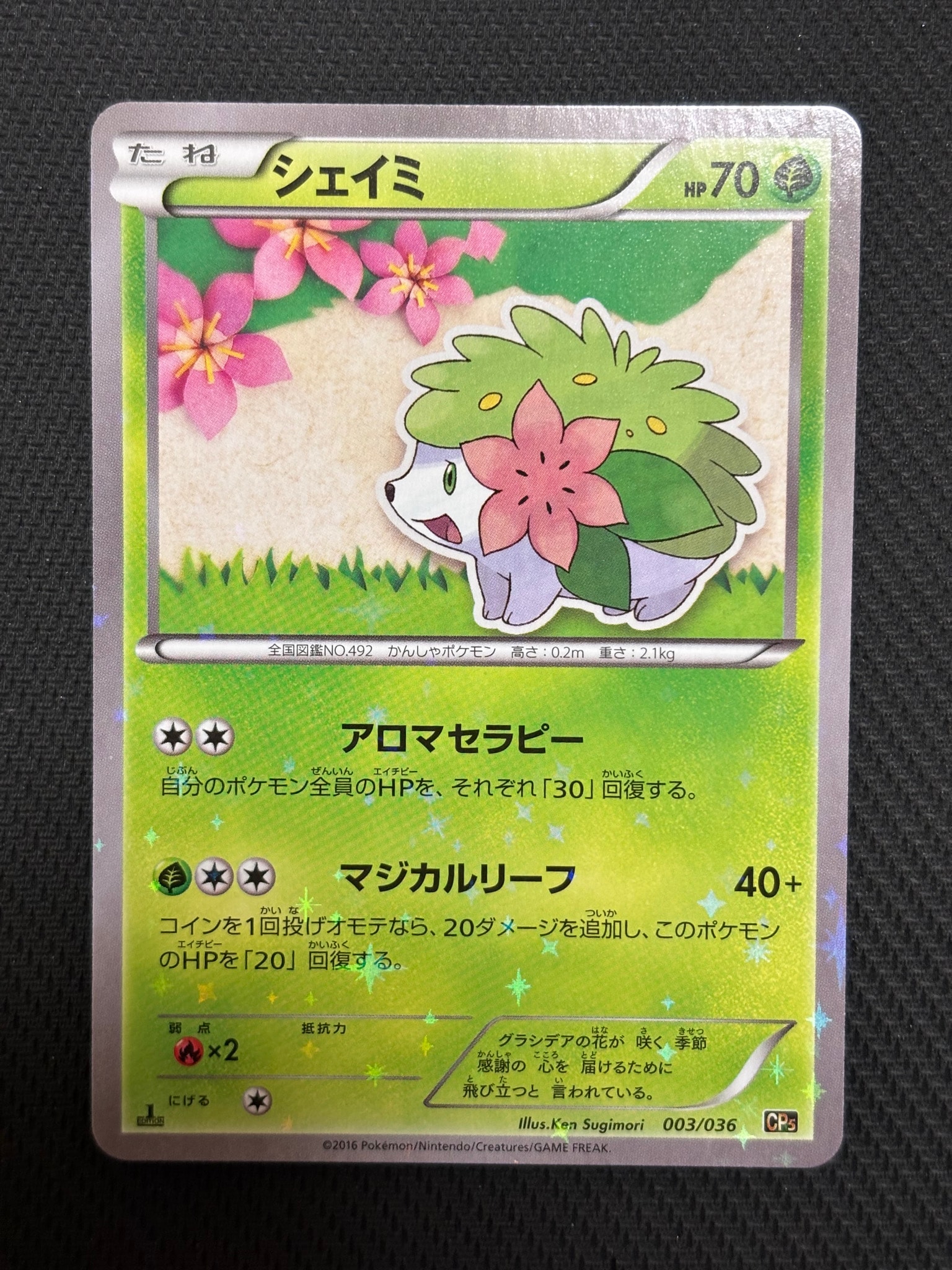 PSA10】シェイミ :1ED [CP5 003/036](コンセプトパック「幻・伝説