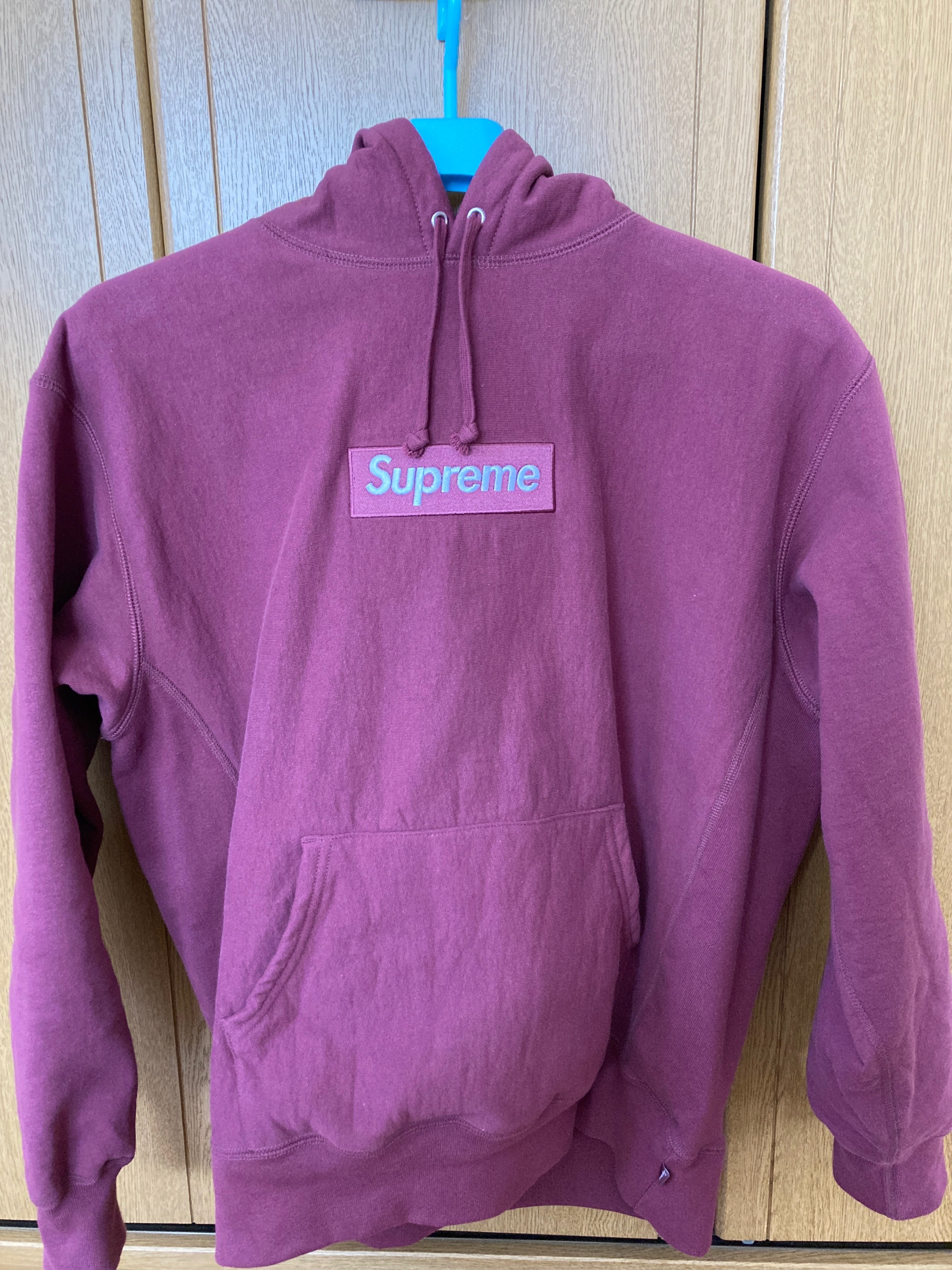 Supreme Box Logo Hooded Sweatshirt "Plum" (21FW)