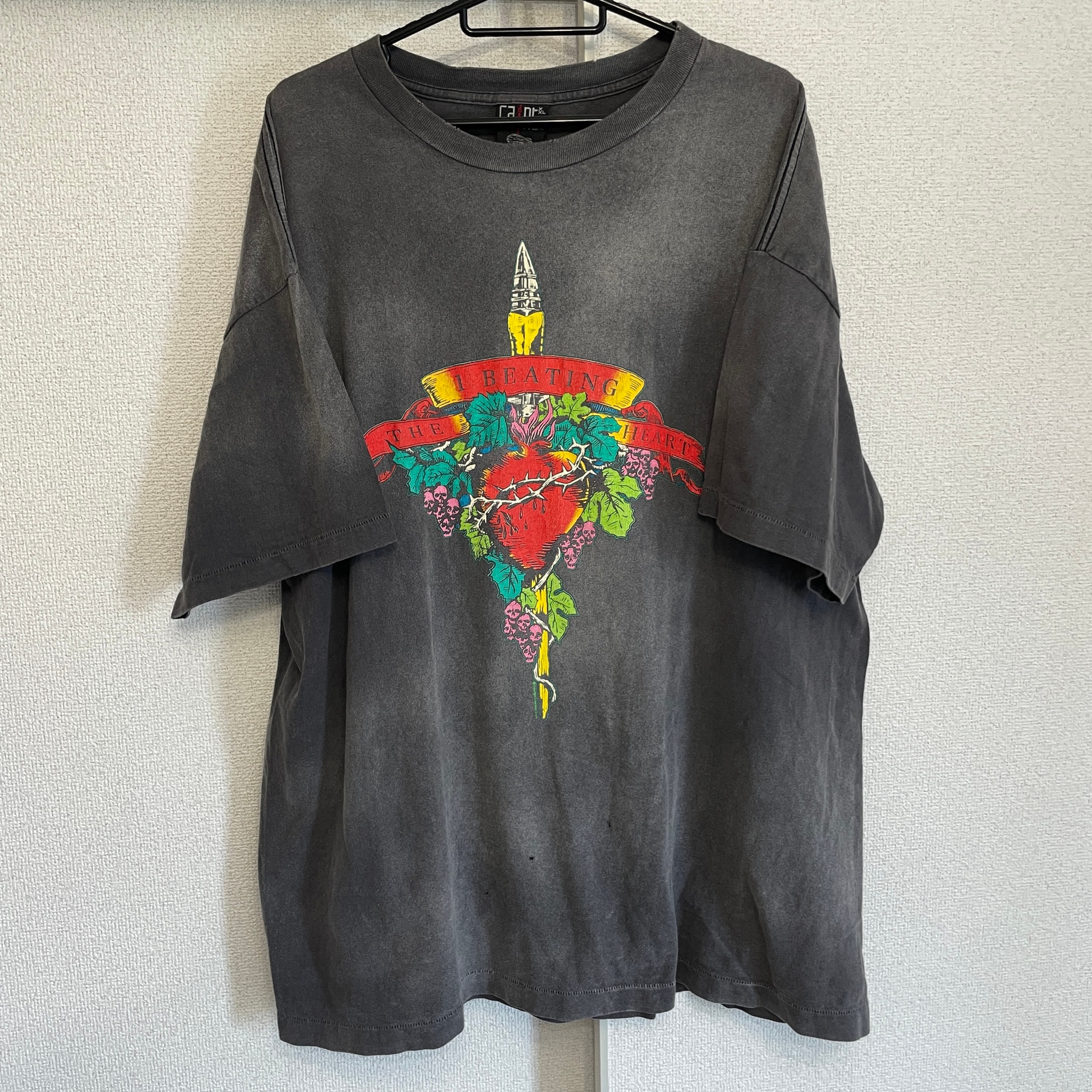SAINT Mxxxxxx 24SS x LASTMAN Beating Short Sleeve T-Shirt "Black"