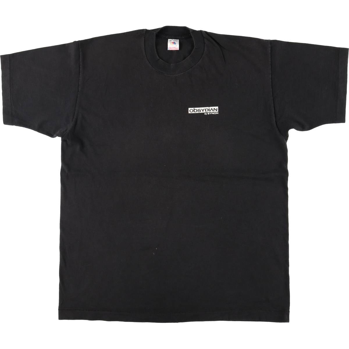 古着 90年代 フルーツオブザルーム FRUIT OF THE LOOM OBSYDIAN バンドTシャツ バンT USA製 メンズXL相当/eaa495925