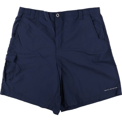 古着 コロンビア Columbia PFG OMNI-SHADE オムニシェイド ナイロンショーツ ショートパンツ カーゴパンツ メンズw35相当/eaa583317