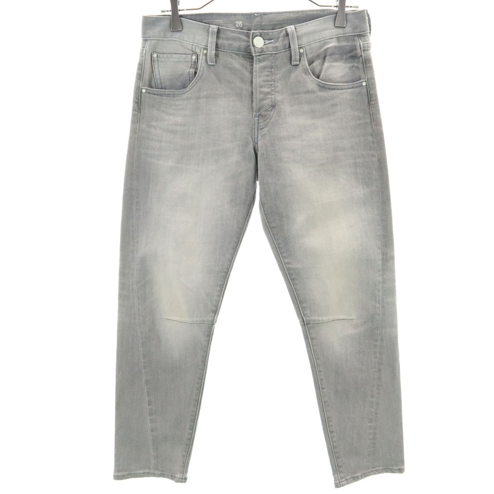 Levi's リーバイス カラー デニムパンツ W26 グレー ジーンズ ボタンフライ