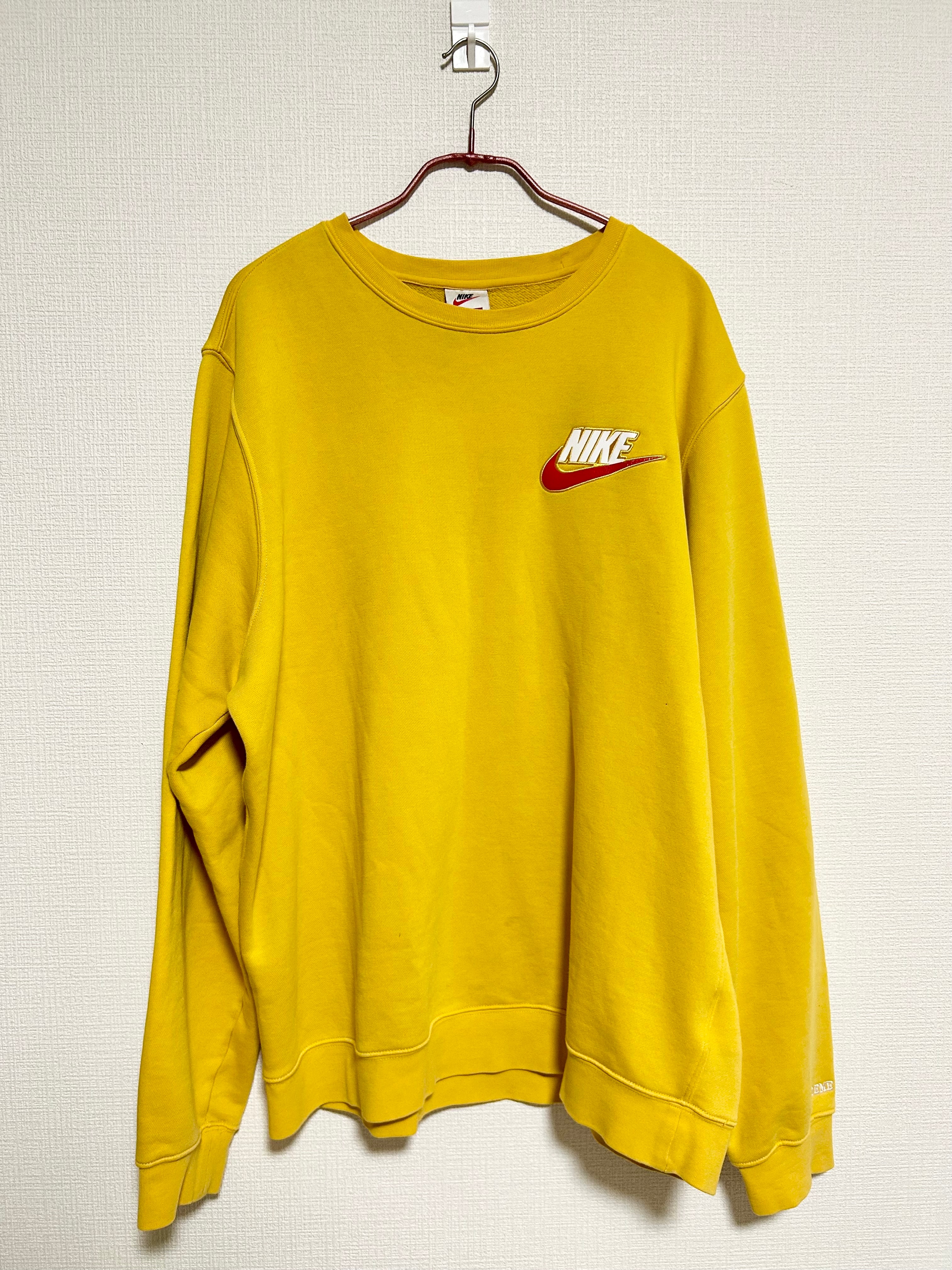 Supreme / NIKE® Crewneck "Mustard"
