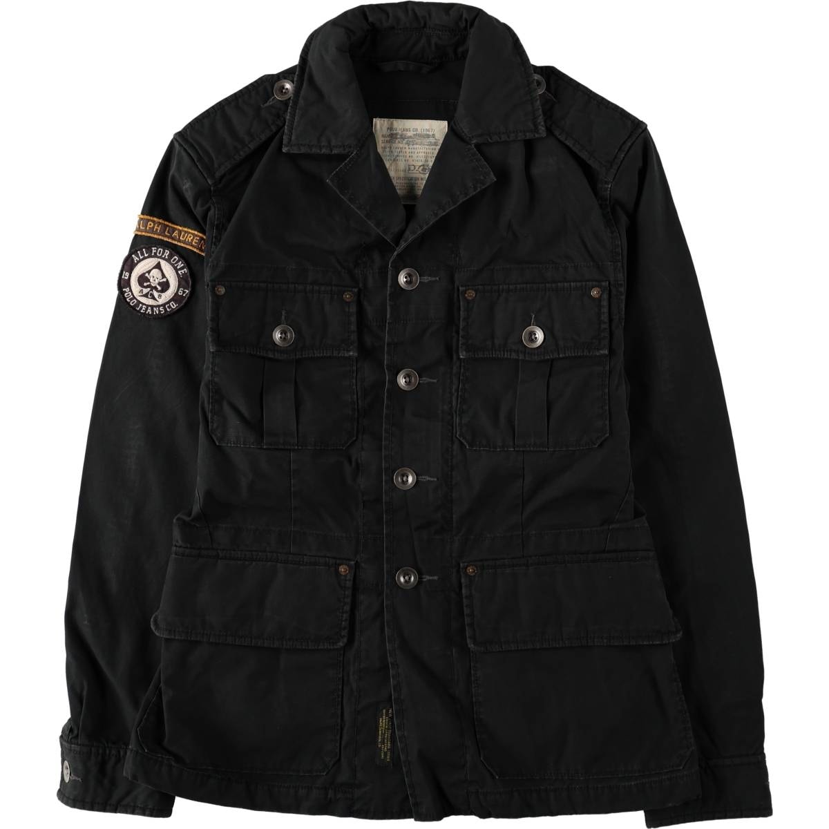古着 ~00年代 ラルフローレン Ralph Lauren POLO JEANS COMPANY ミリタリー フィールドジャケット メンズS相当/eaa674947