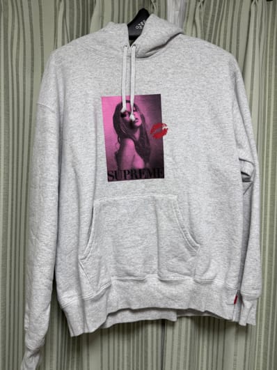 Supreme Kate Moss Hooded Sweatshirt "Ash Grey"