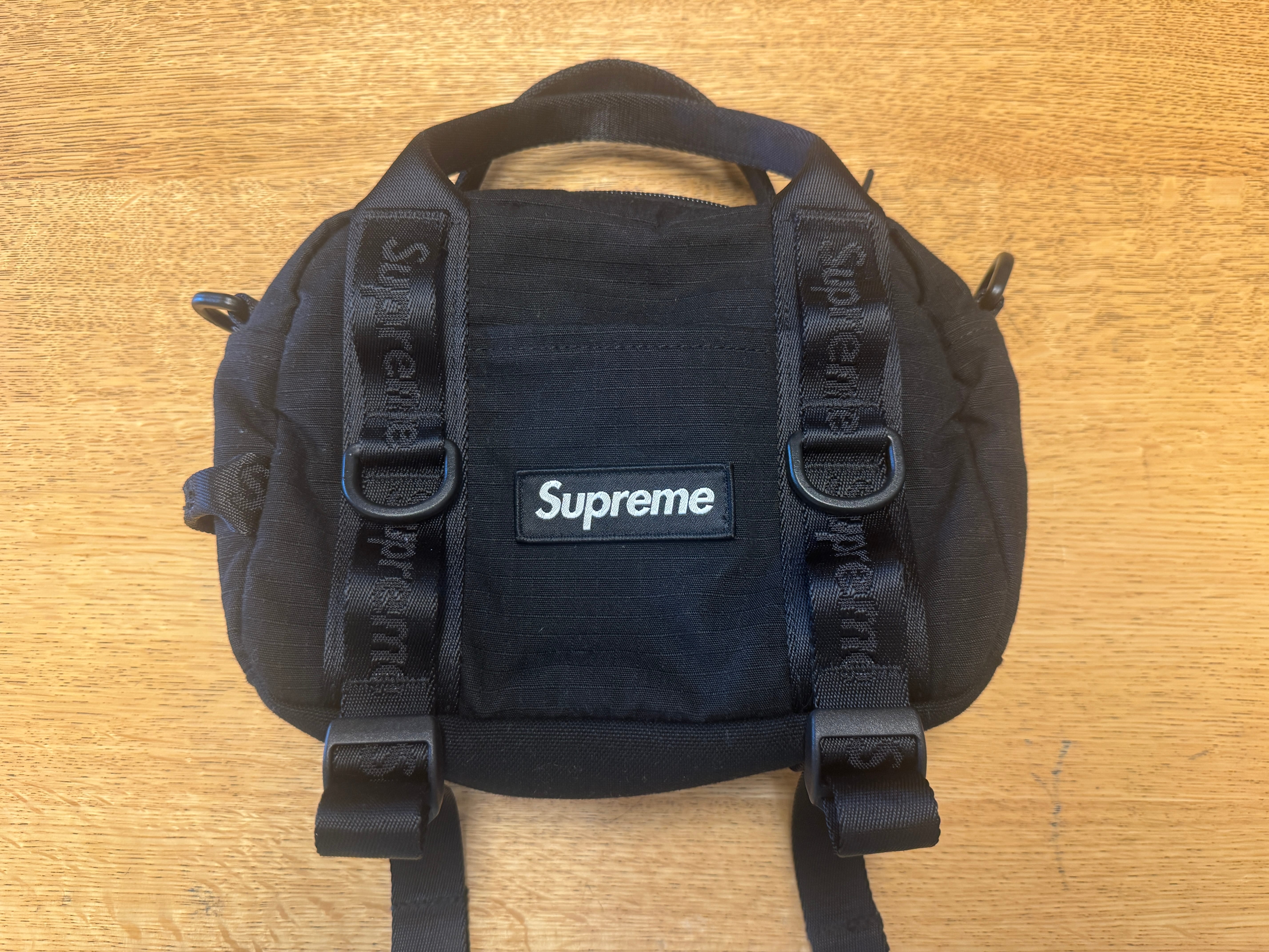 Supreme Mini Duffle Bag (26SS) "Black"