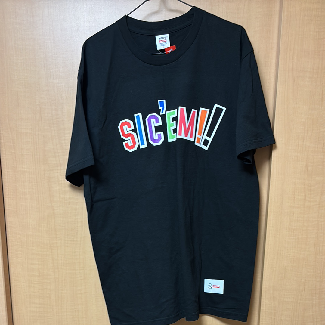 Supreme / WTAPS Sic'em! Tee "Black"