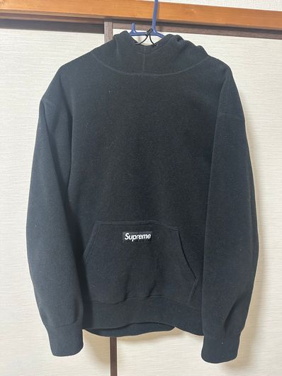 Supreme Polartec Hooded Sweatshirt "Black"
