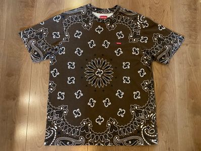 Supreme Small Box Tee "Bandana Brown"(21SS)