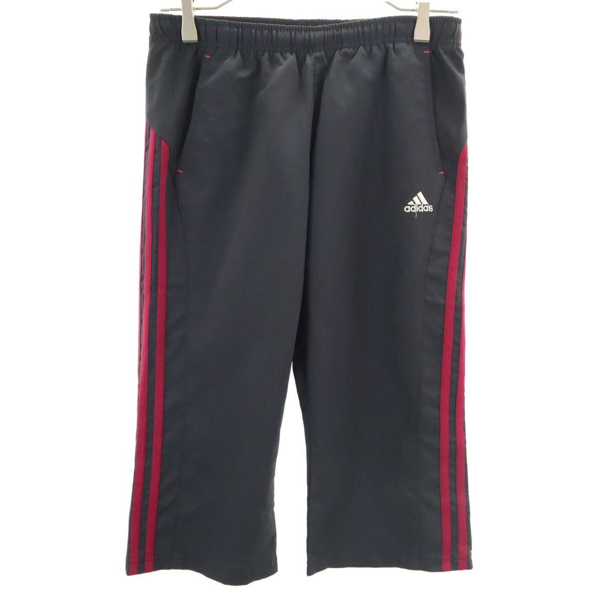 adidas アディダス 日本製 ハーフパンツ S チャコール