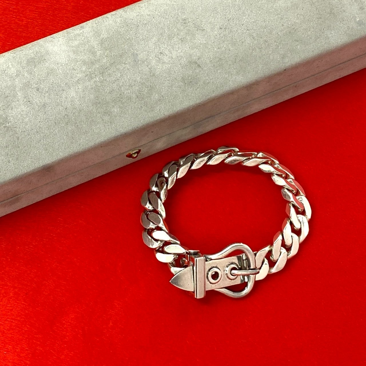 HERMES エルメス ブックル セリエ GM シルバー925 ブレスレット シルバー
 32759