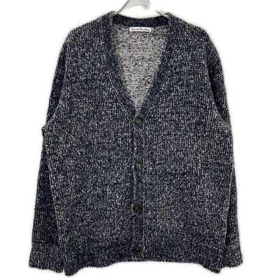 アクネ ストゥディオズ FN-MN-KNIT000228 ネイビー カシミヤニットカーディガン M