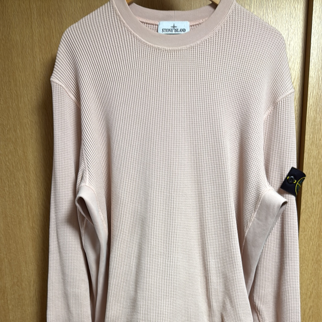 Stone Island 6100044 Organic Cotton Fleece "Antique Rose"