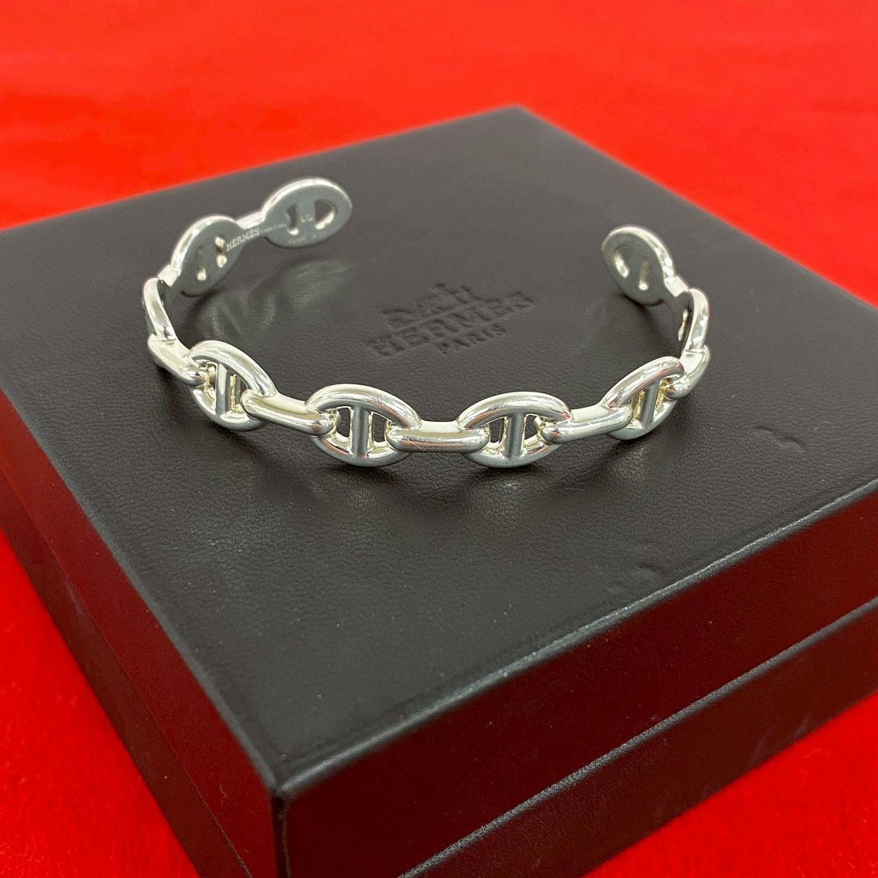 HERMES エルメス アンシェネ バングル シルバー925 バングル シルバー
 29183