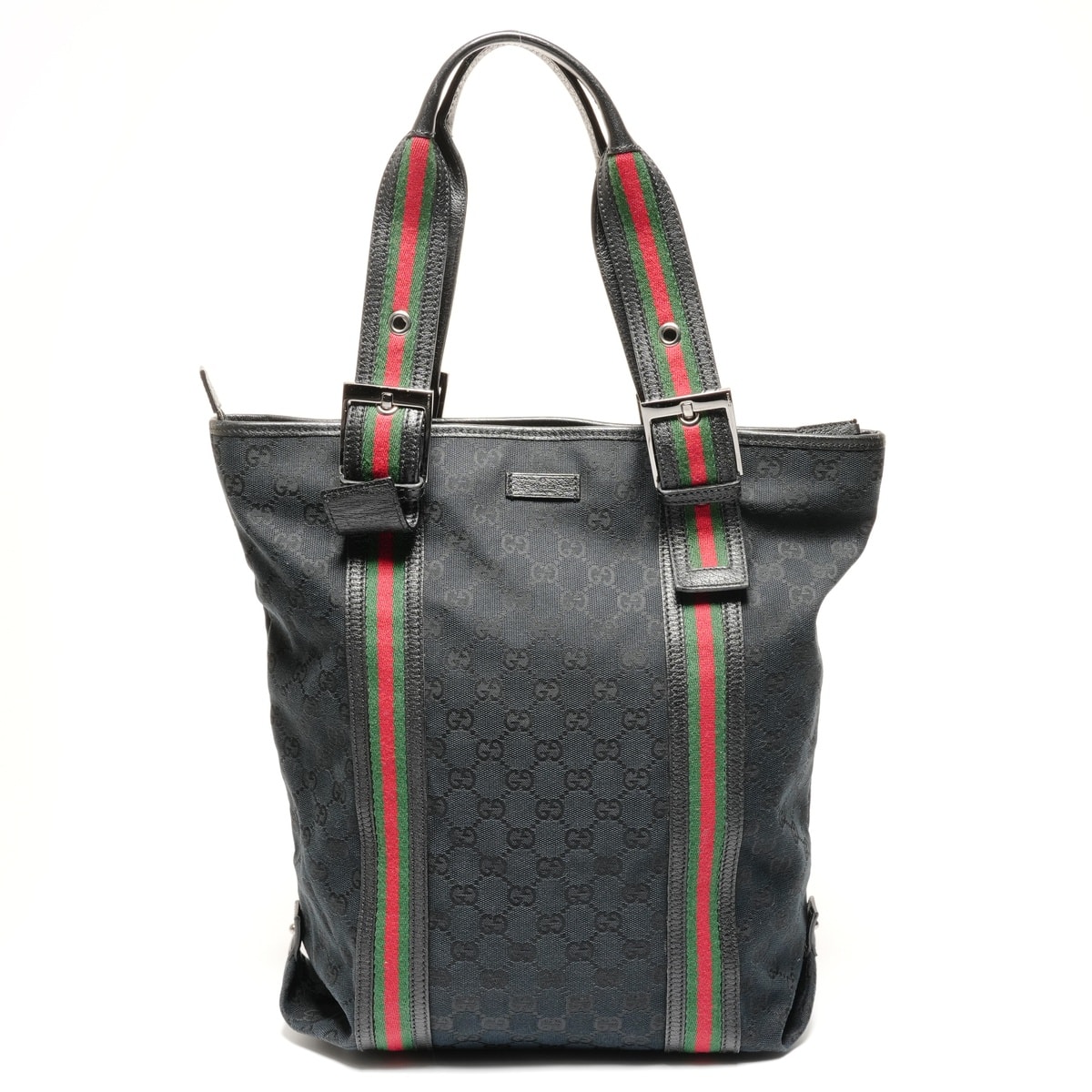 グッチ GUCCI GGキャンバス シェリー トートバッグ【中古】
