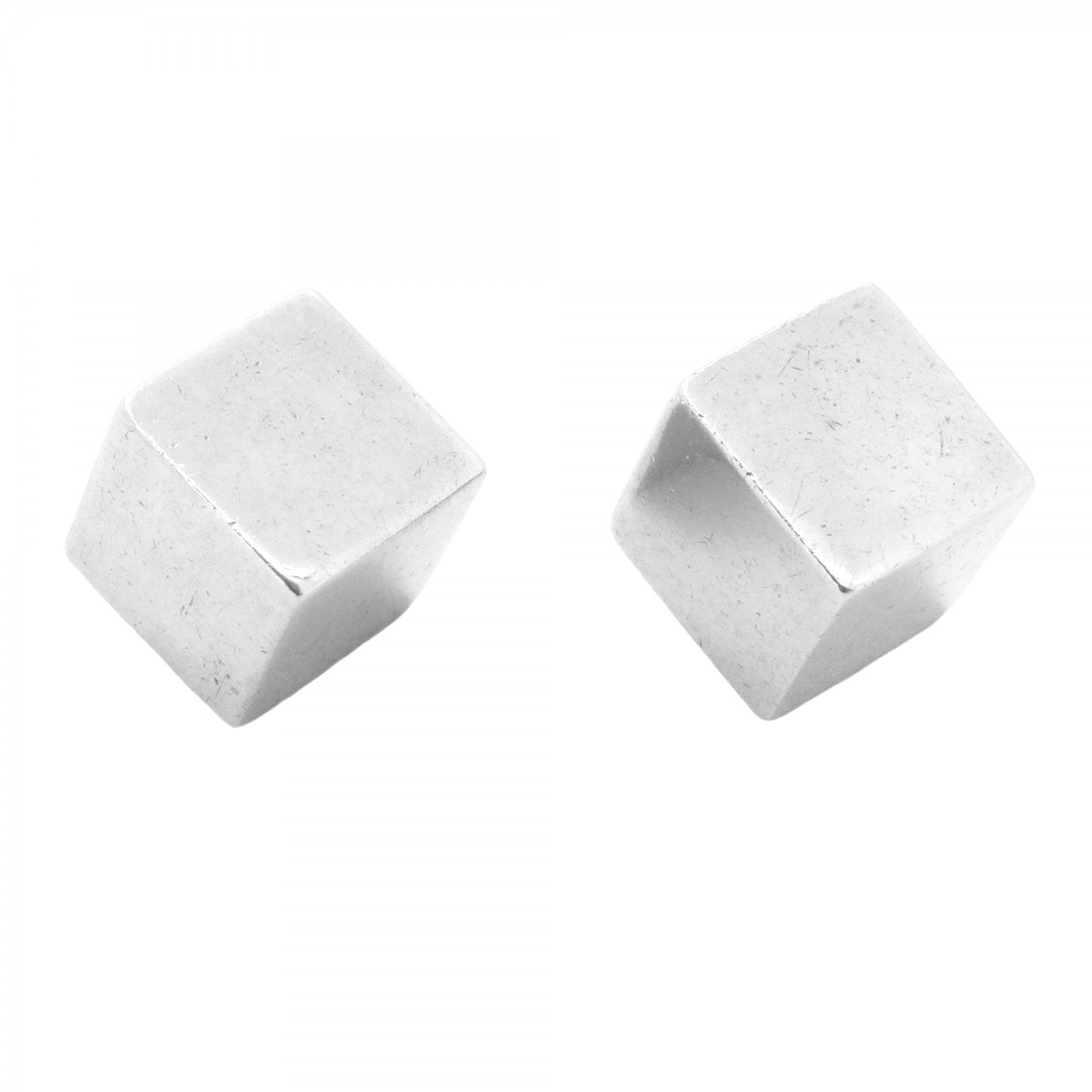 【6jcb0943-k】ティファニー ピアス キューブ シルバー925【中古】レディース