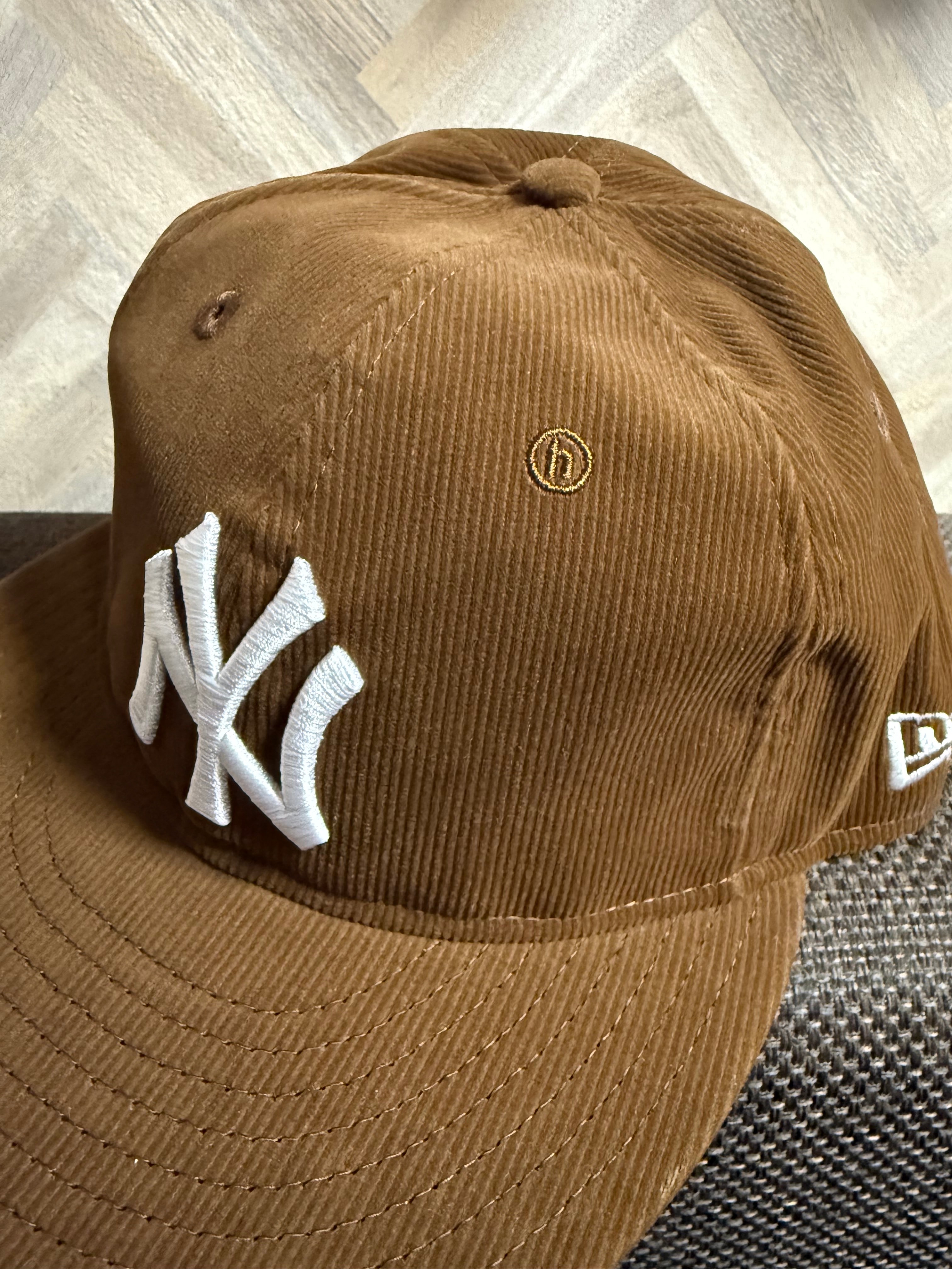 新品未使用品 HIDDEN NY NEWERA baseball cap ヒドゥン ニューエラ ヤンキース ベースボール キャップ コーデュロイ