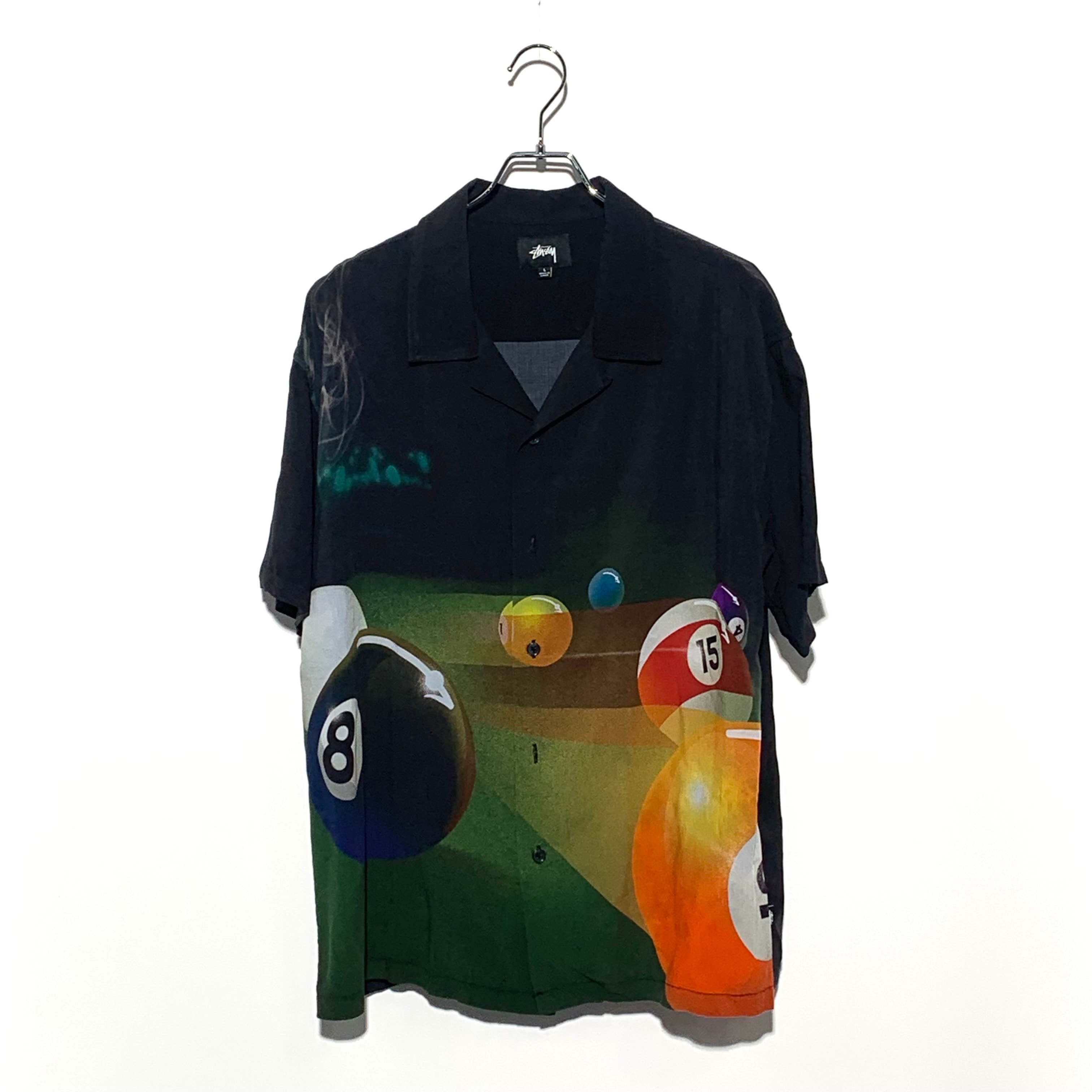 STUSSY Pool Hall Shirt “Black “