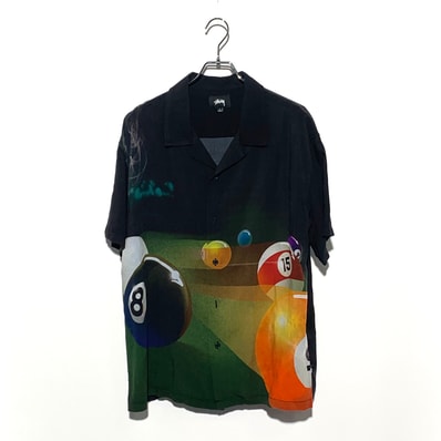 STUSSY Pool Hall Shirt “Black “