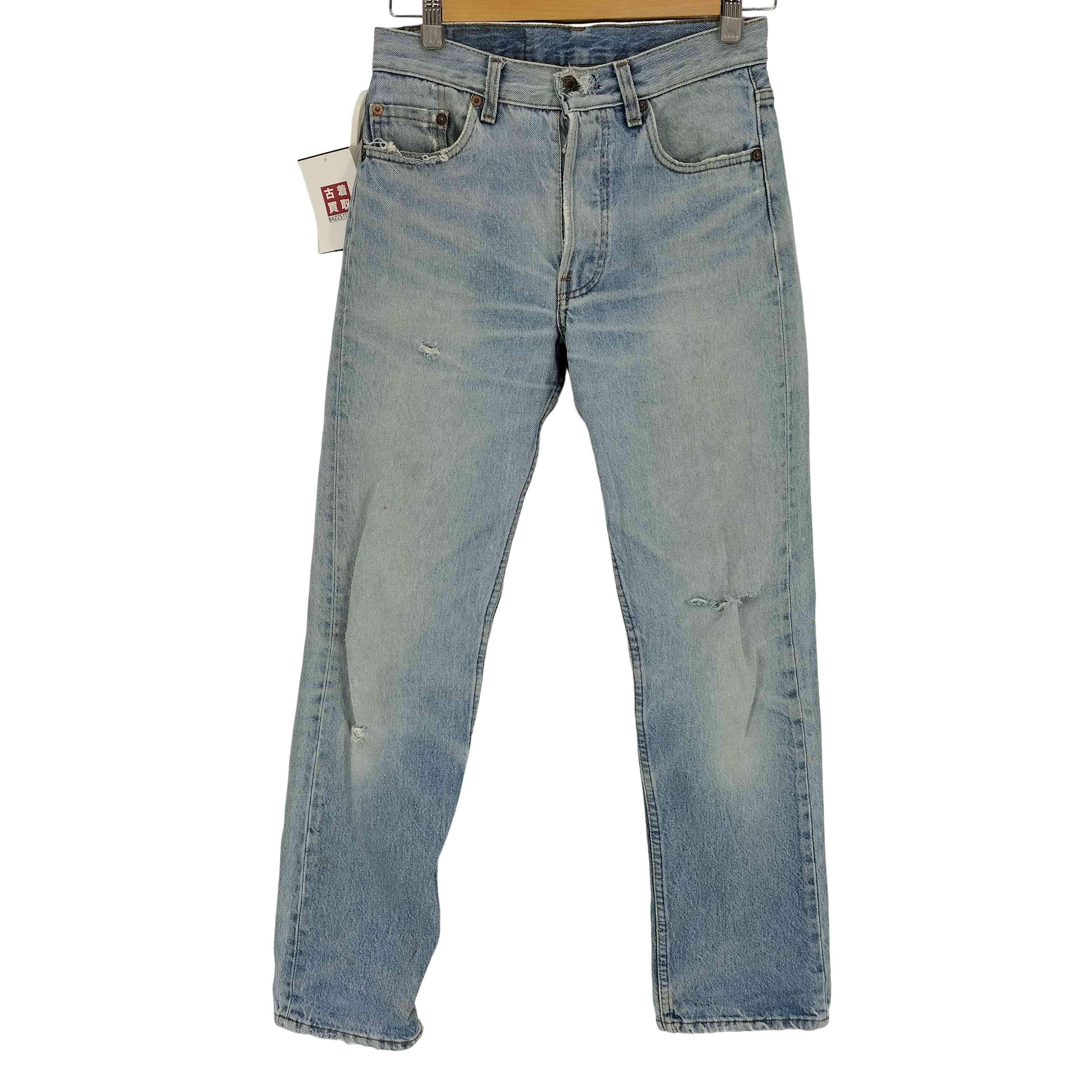 90-00S USA製 501 ボタン裏刻印524 5ポケット ボタンフライ デニム パンツ【1141896385808】