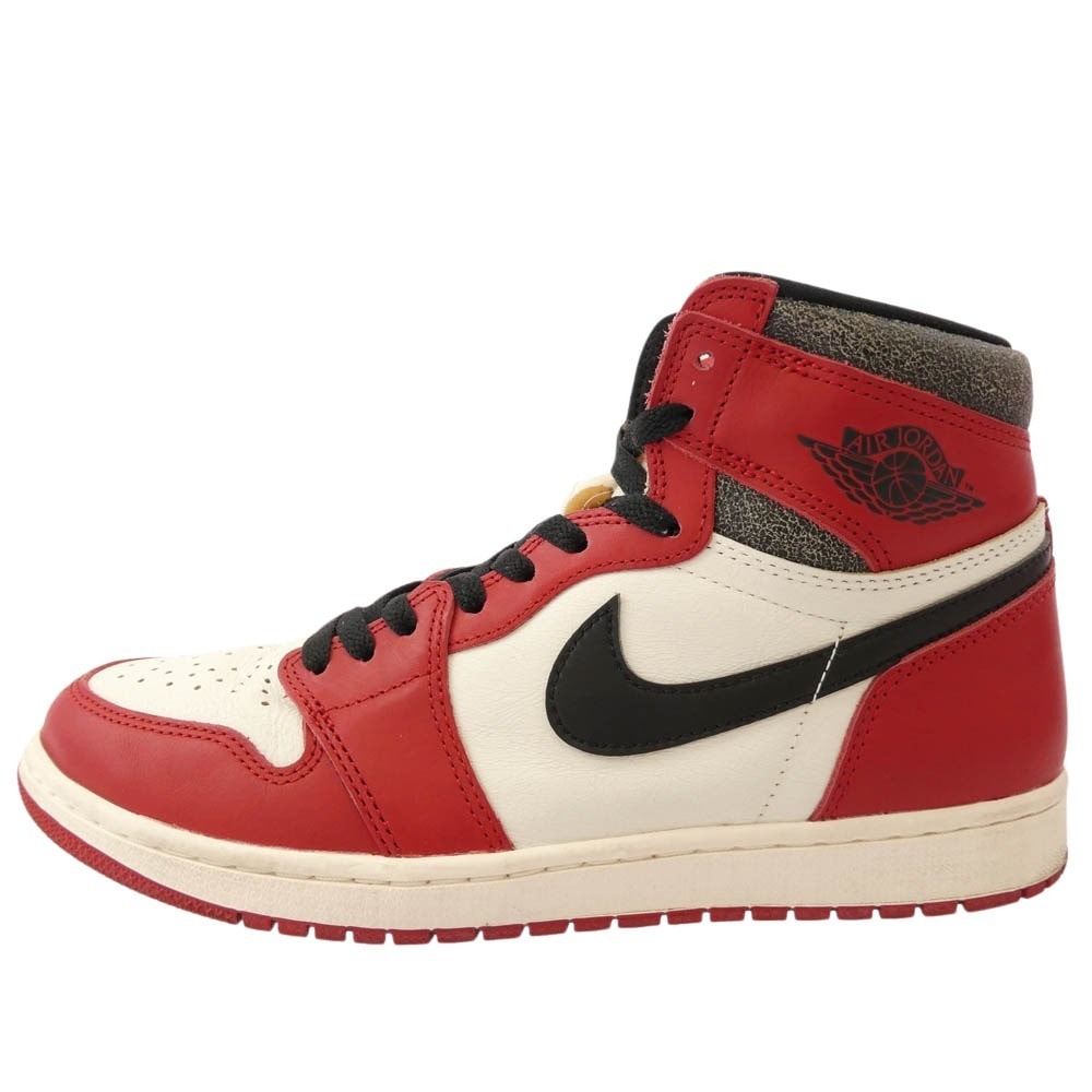NIKE AIR JORDAN  DZ5485-612 Air Jordan 1 High OG Lost & Found Chicago AJ1 エアジョーダン ハイ ロスト ファウンド スニーカー レッド系 ホワイト系 28cm【中古】