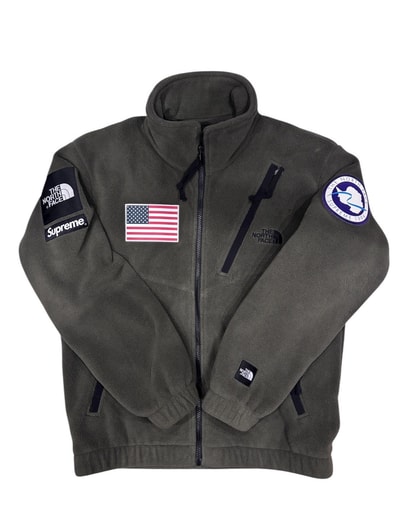 Supreme x The North Face Polartec Fleece Jacket "Olive"