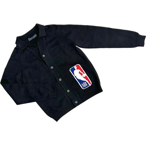 ルイヴィトン NBA ニットカーディガン コラボ ブラック