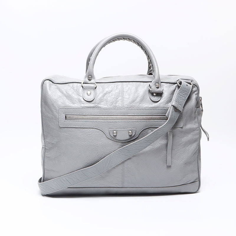 バレンシアガ BALENCIAGA レザー メッセンジャーバッグ 2way ショルダーバッグ【中古】