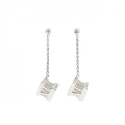 ティファニー アトラス キューブドロップ ピアス