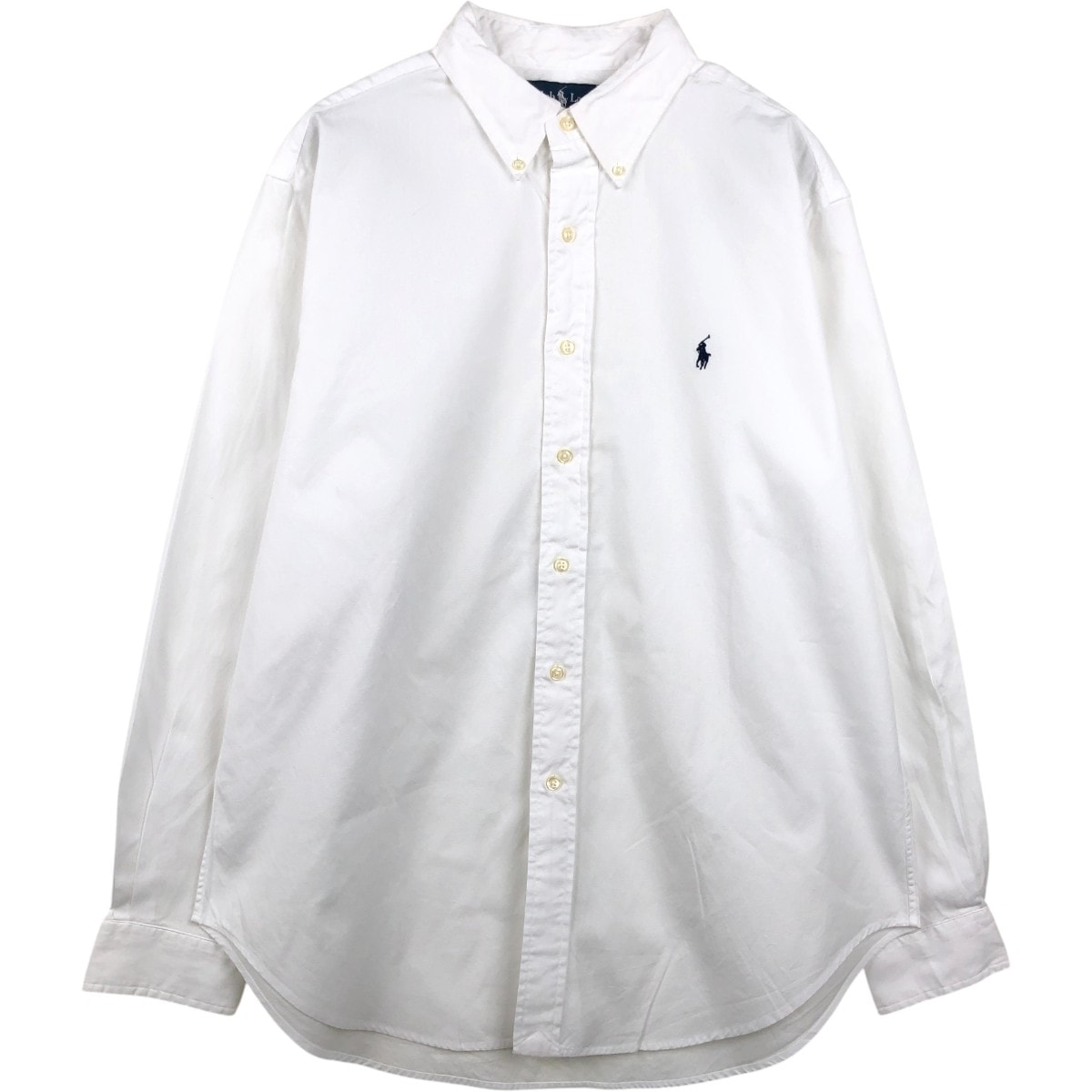 古着 ラルフローレン Ralph Lauren CLASSIC FIT クラシックフィット 長袖 ボタンダウンシャツ メンズL相当/eaa662948