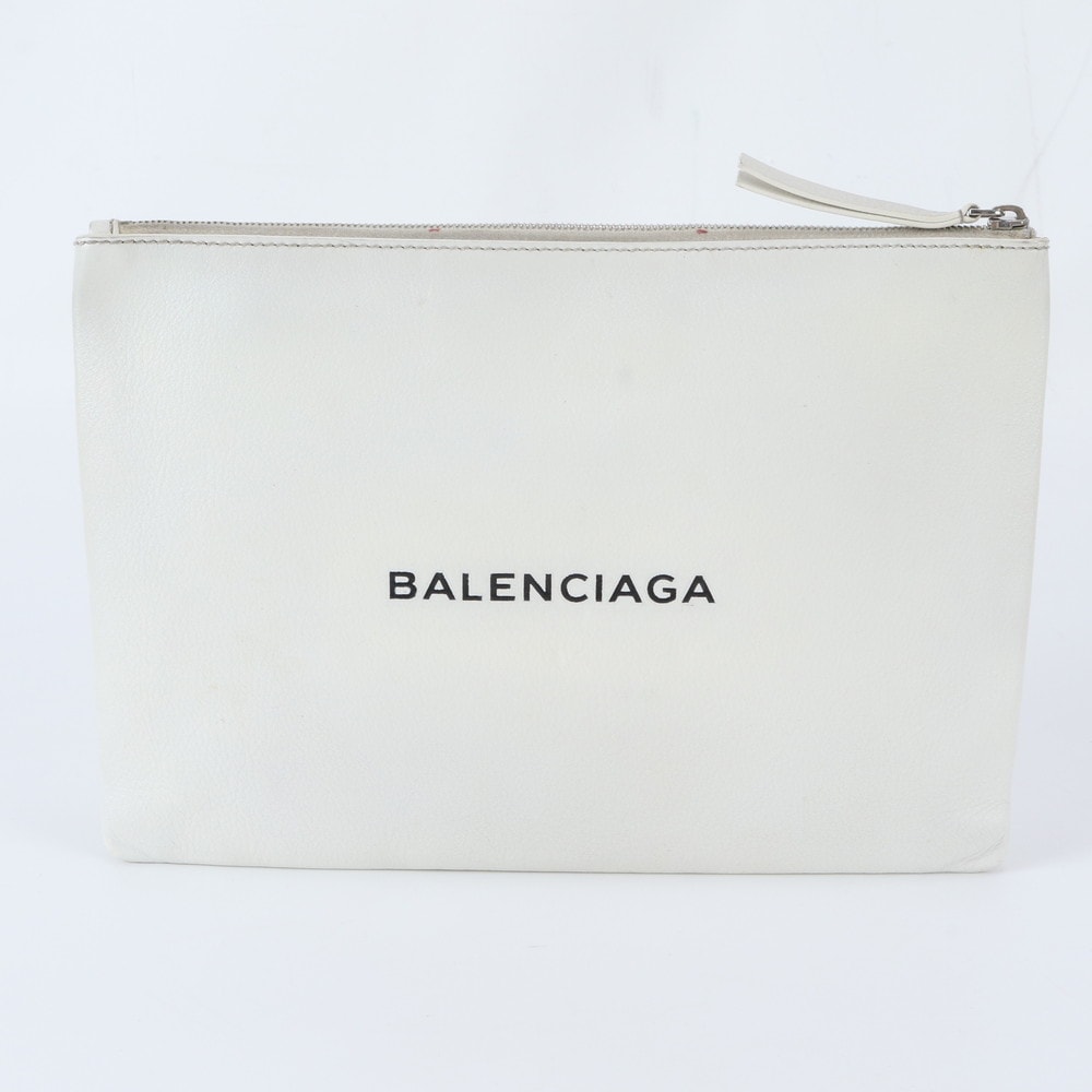 ■極美品 バレンシアガ485110 セカンドバッグ レザー