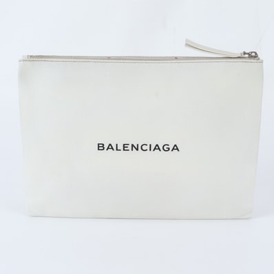 ■極美品 バレンシアガ485110 セカンドバッグ レザー