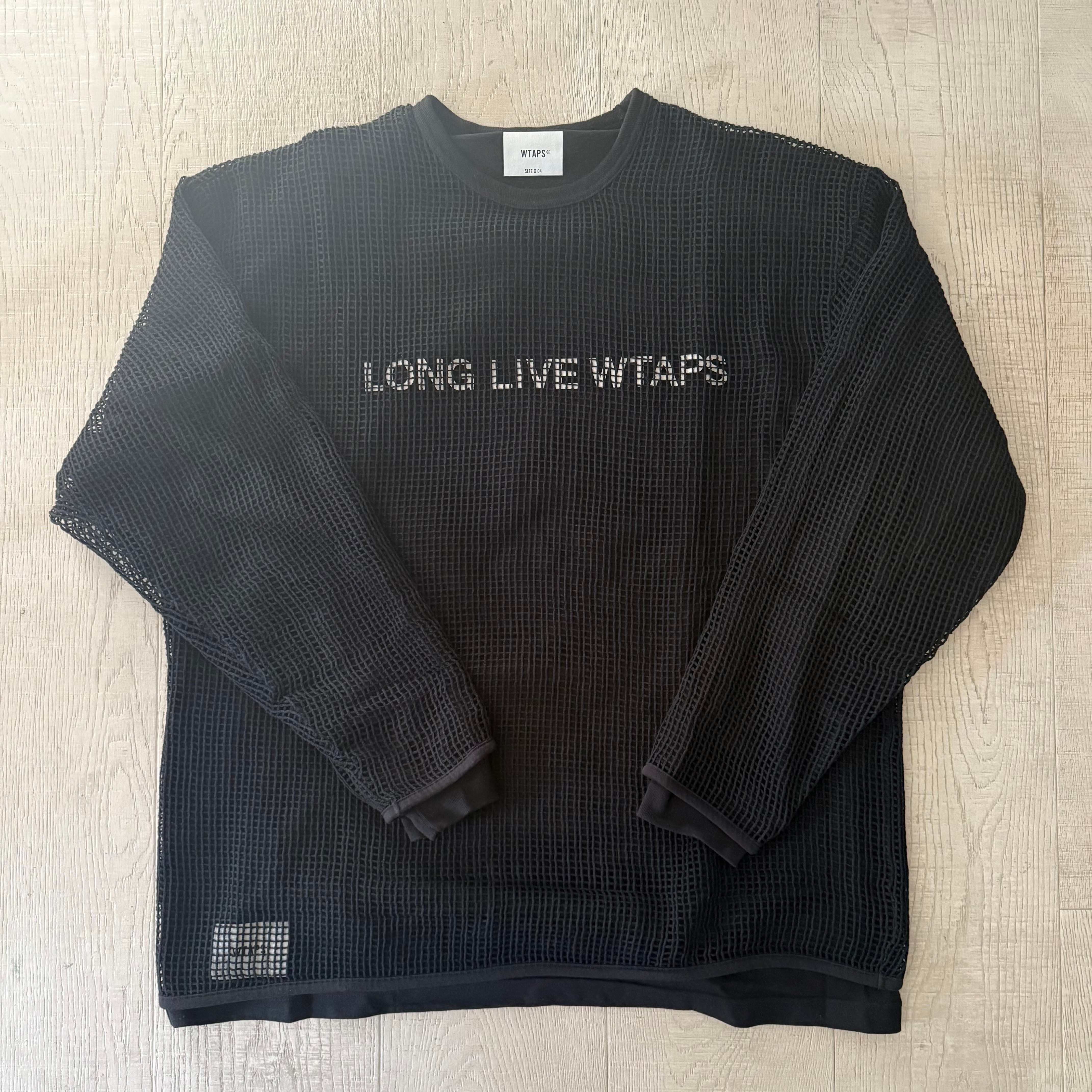 Wtaps Ghill / LS / Cotton. Llw "Black"