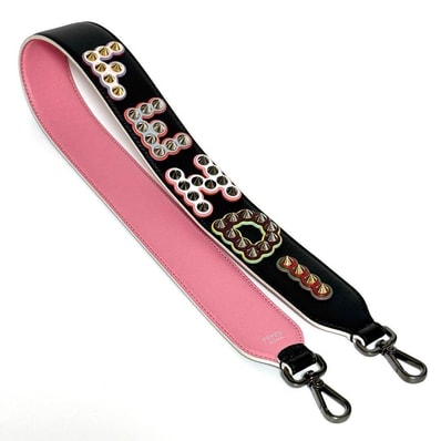 【美品】フェンディ レディース ショルダー バッグ ストラップ ユー ベルト