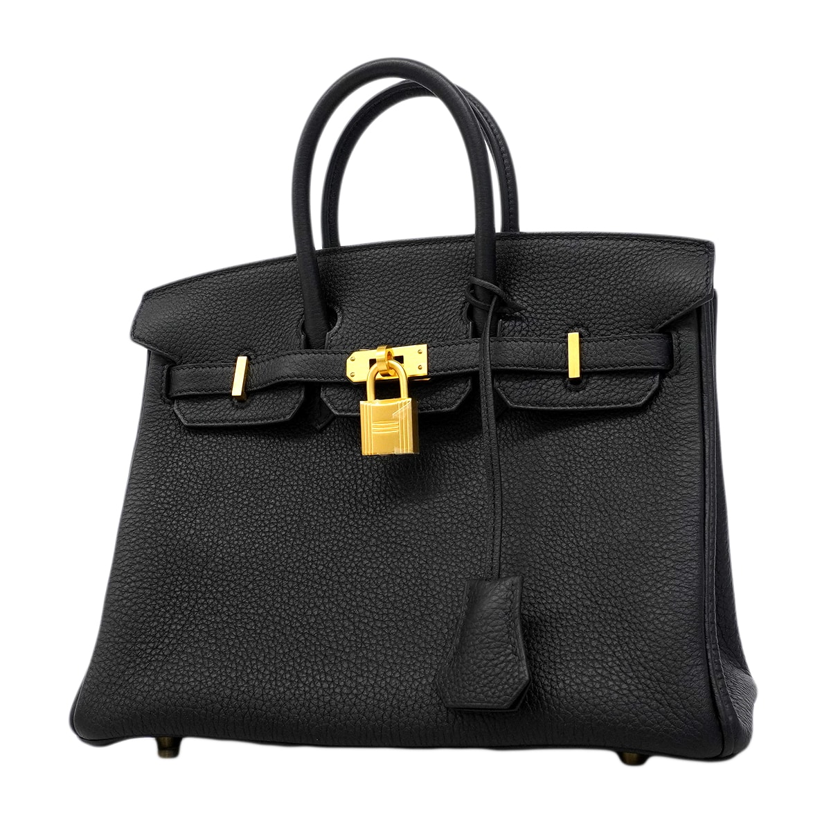★最終価格★SALE【6fa1568-g】エルメス ハンドバッグ バーキン25 トゴ ブラック ゴールド金具 K刻印【中古】レディース