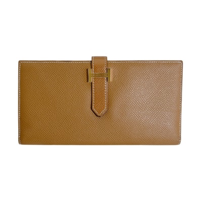 エルメス HERMES べアンスフレ D刻印 長財布