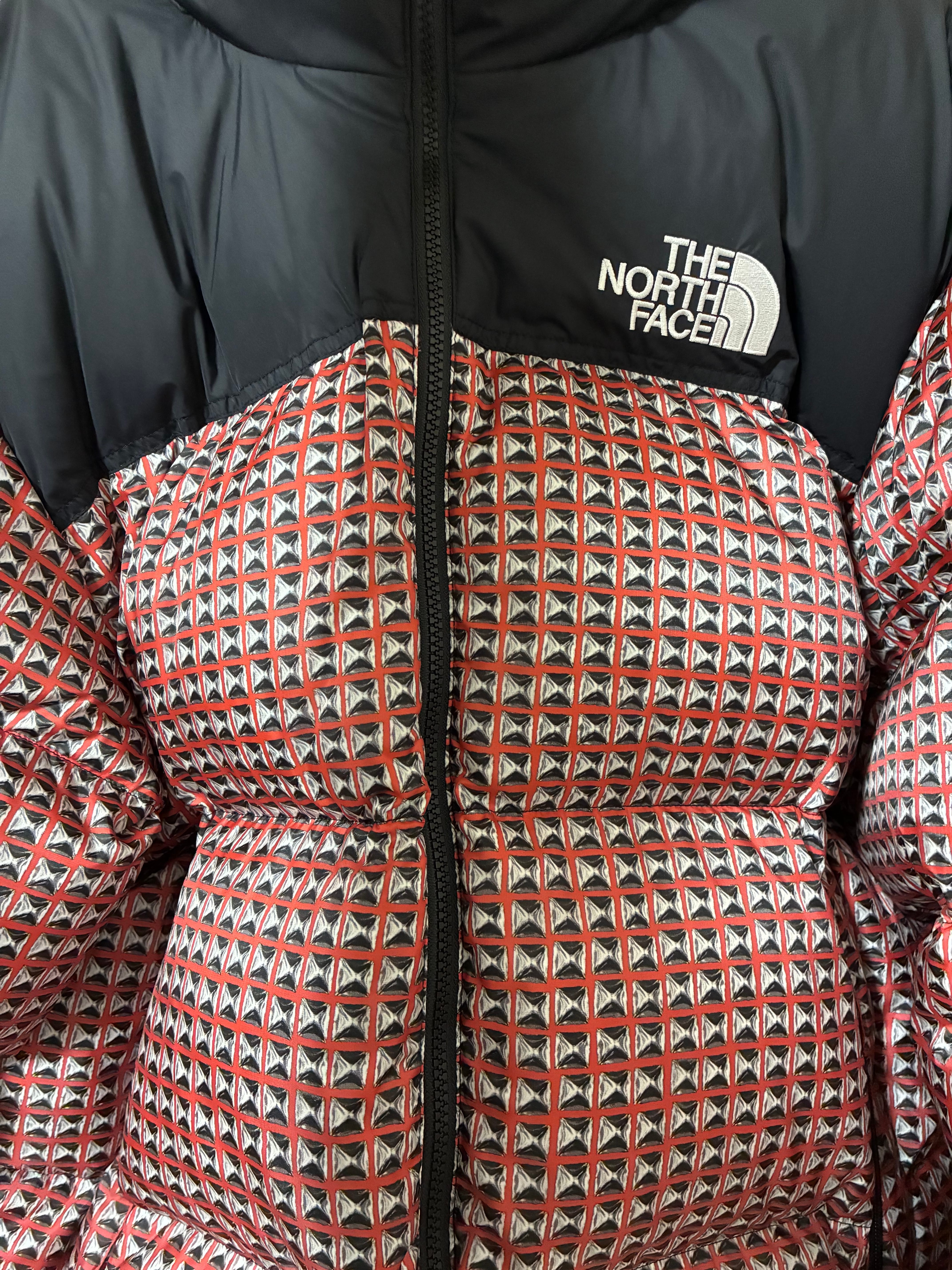 Supreme x The North Face Studded Nuptse Jacket "Red"