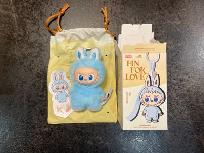 POP MART THE MONSTERS (LABUBU) Pin for Love Series-Vinyl Plush Pendant (A-M) K