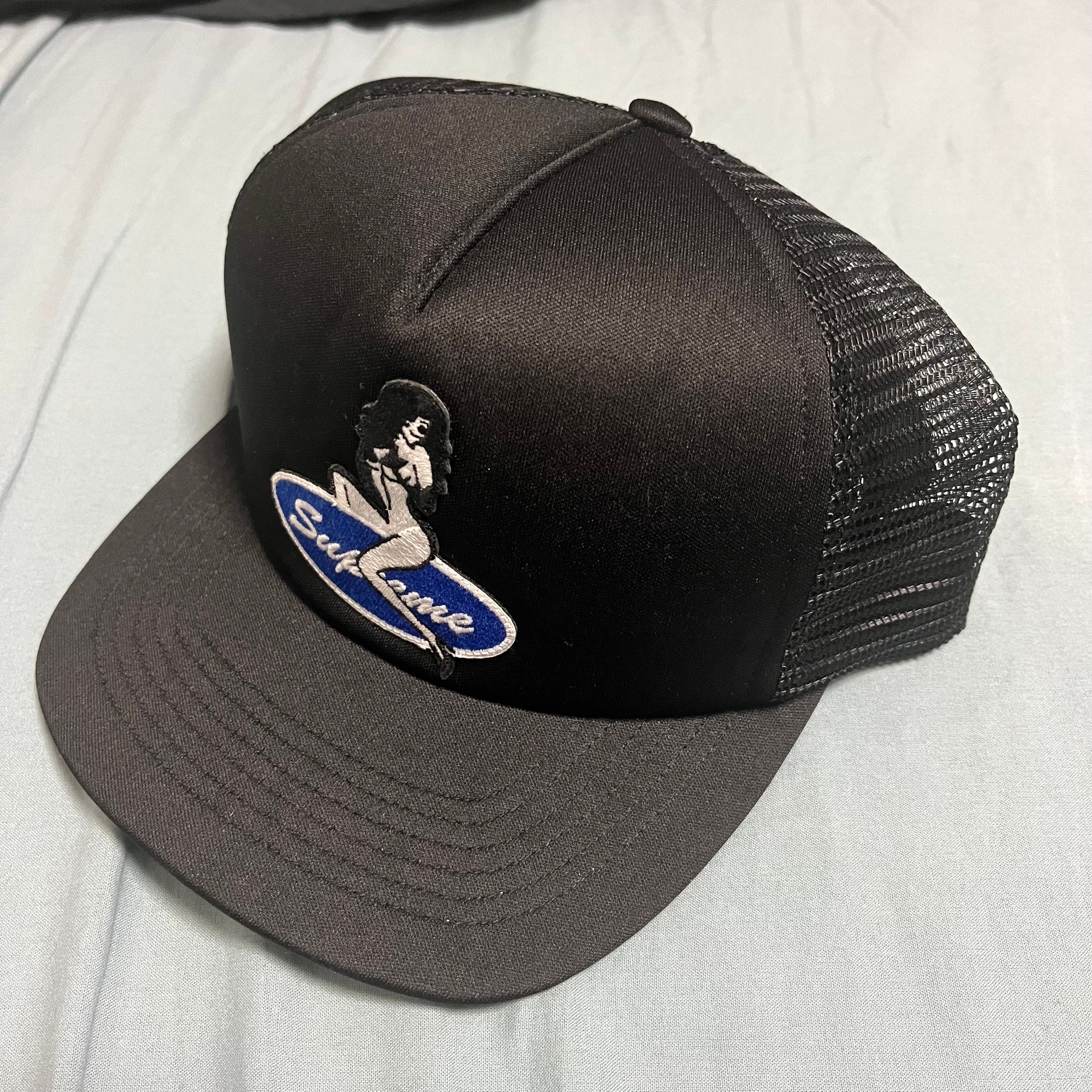 Supreme Pin Up Mesh Back 5-Panel "Black"