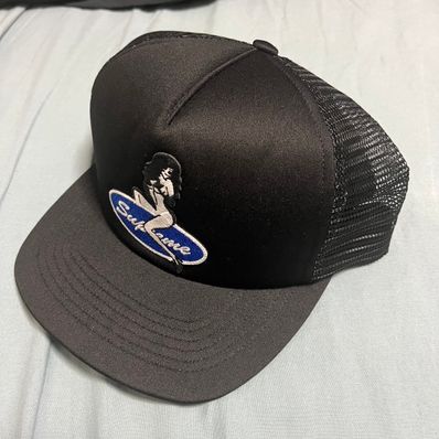 Supreme Pin Up Mesh Back 5-Panel "Black"