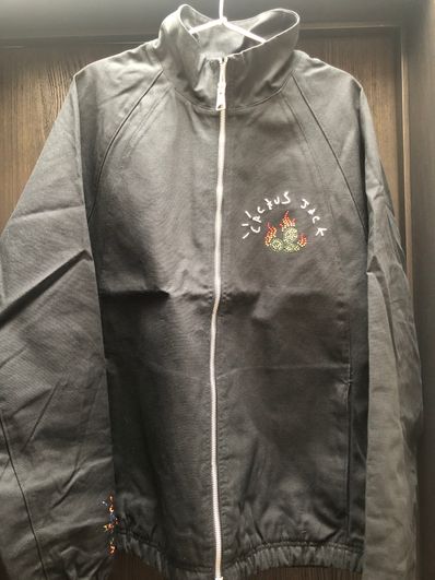 Travis Scott x Air Jordan Brand M J TS WVN JKT "Black"