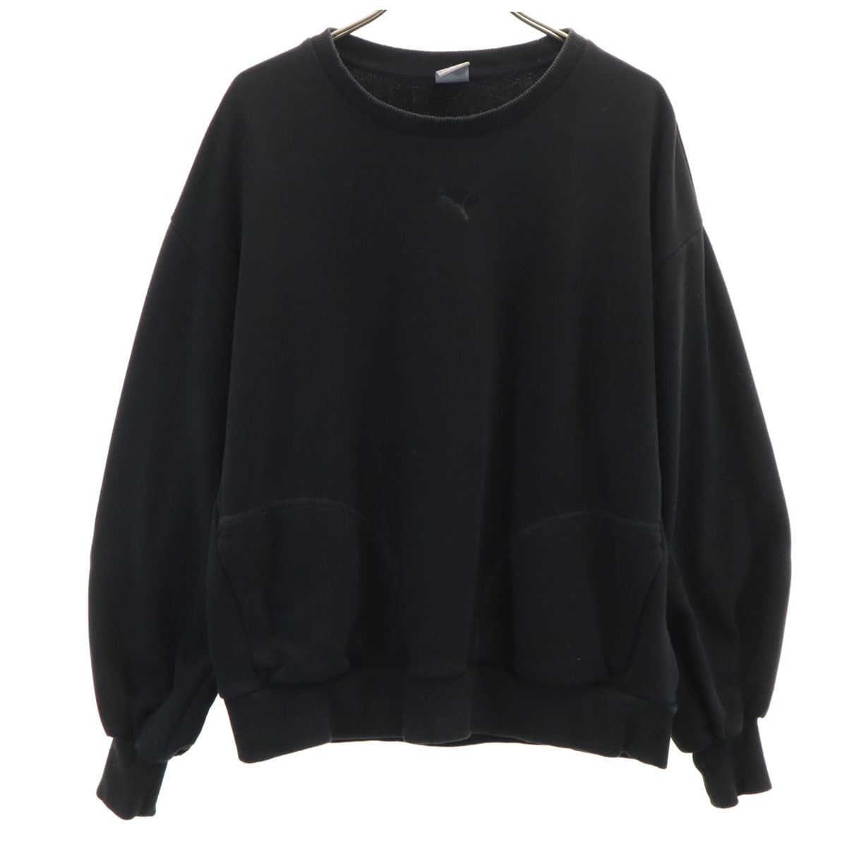 PUMA プーマ 長袖 スウェット トレーナー S ブラック