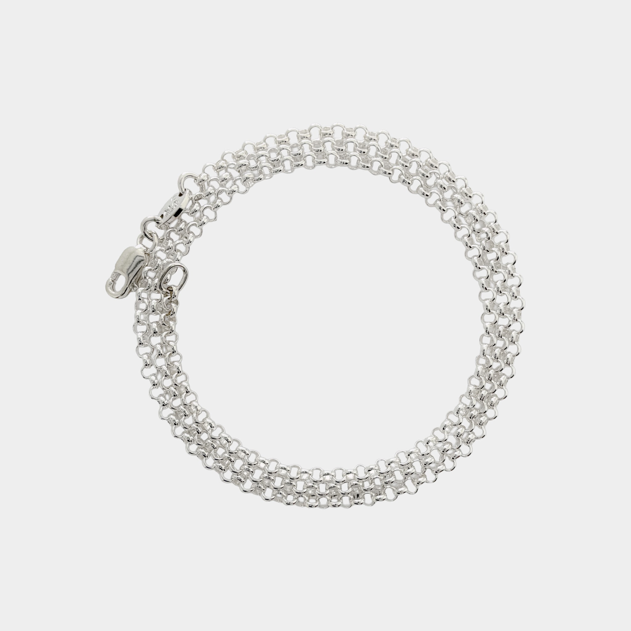 Chrome Hearts Roll Chain Necklace "Silver"
