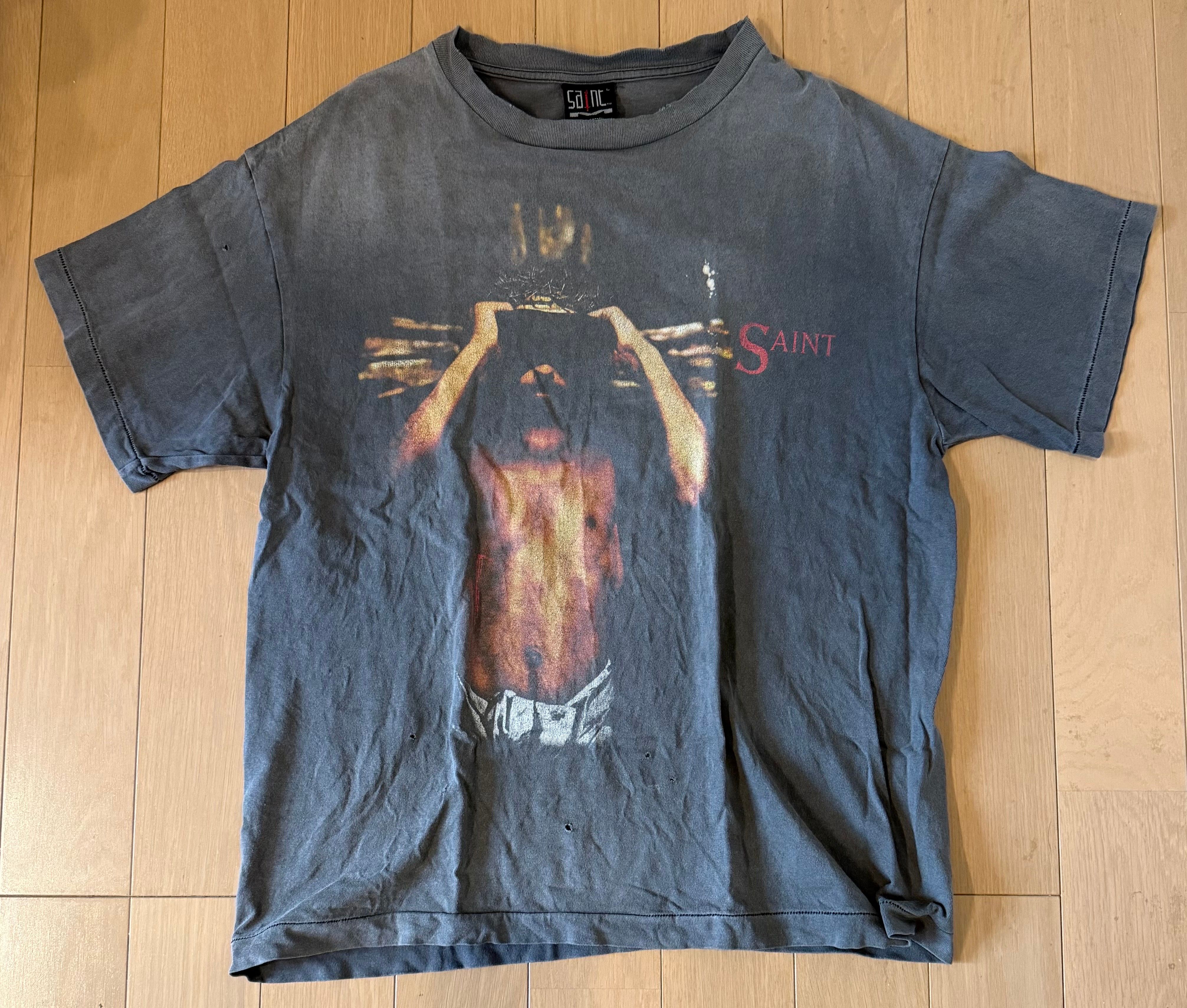 SAINT Mxxxxxx  We Live Hell Tee "Black"